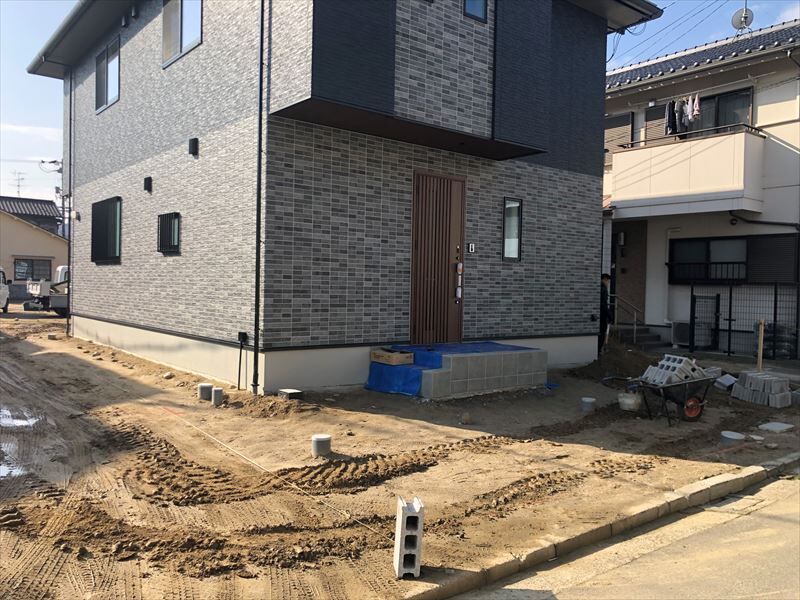 Z様邸　外構工事施工前_R